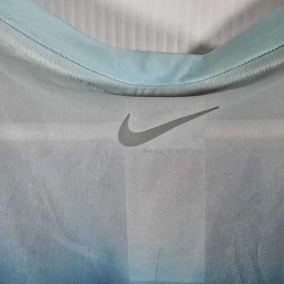 NWT Nike Women's Blue X Norblack Norwhite Dri-Fit Printed Tank Top Size XL - Picture 5 of 12